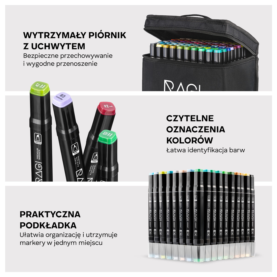 MARKERY ALKOHOLOWE 80 Mazaki Flamastry Pisaki Dwustronne + PODSTAWKA TORBA pol_pl_MARKERY-ALKOHOLOWE-80-Mazaki-Flamastry-Pisaki-Dwustronne-PODSTAWKA-TORBA-286_15