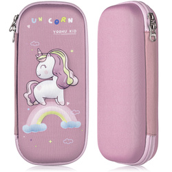 PIÓRNIK SZKOLNY Dziewczynki JEDNOKOMOROWY Młodzieżowy SASZETKA JEDNOROŻEC