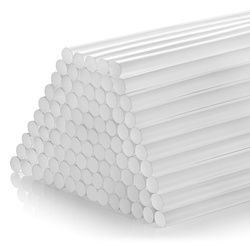 KLEJ DO PISTOLETU NA GORĄCO 7mm X 100mm BEZBARWNY WKŁADY KLEJOWE 100 szt