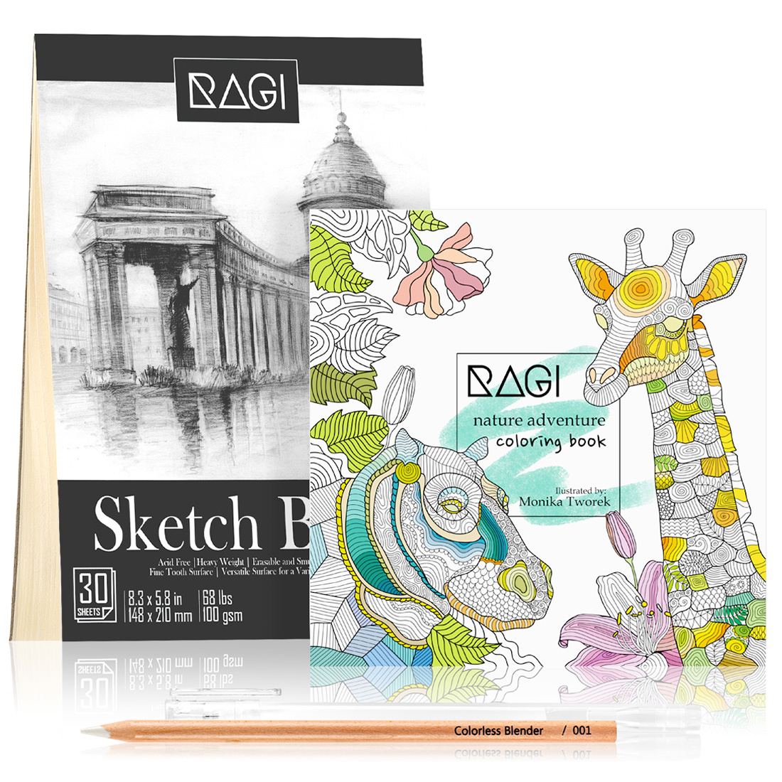 Duży Zestaw Kredek i Ołówków do Rysowania Szkicowania Profesjonalny 148 el pol_pl_Zestaw-kredek-i-olowkow-148-elementow-283_4