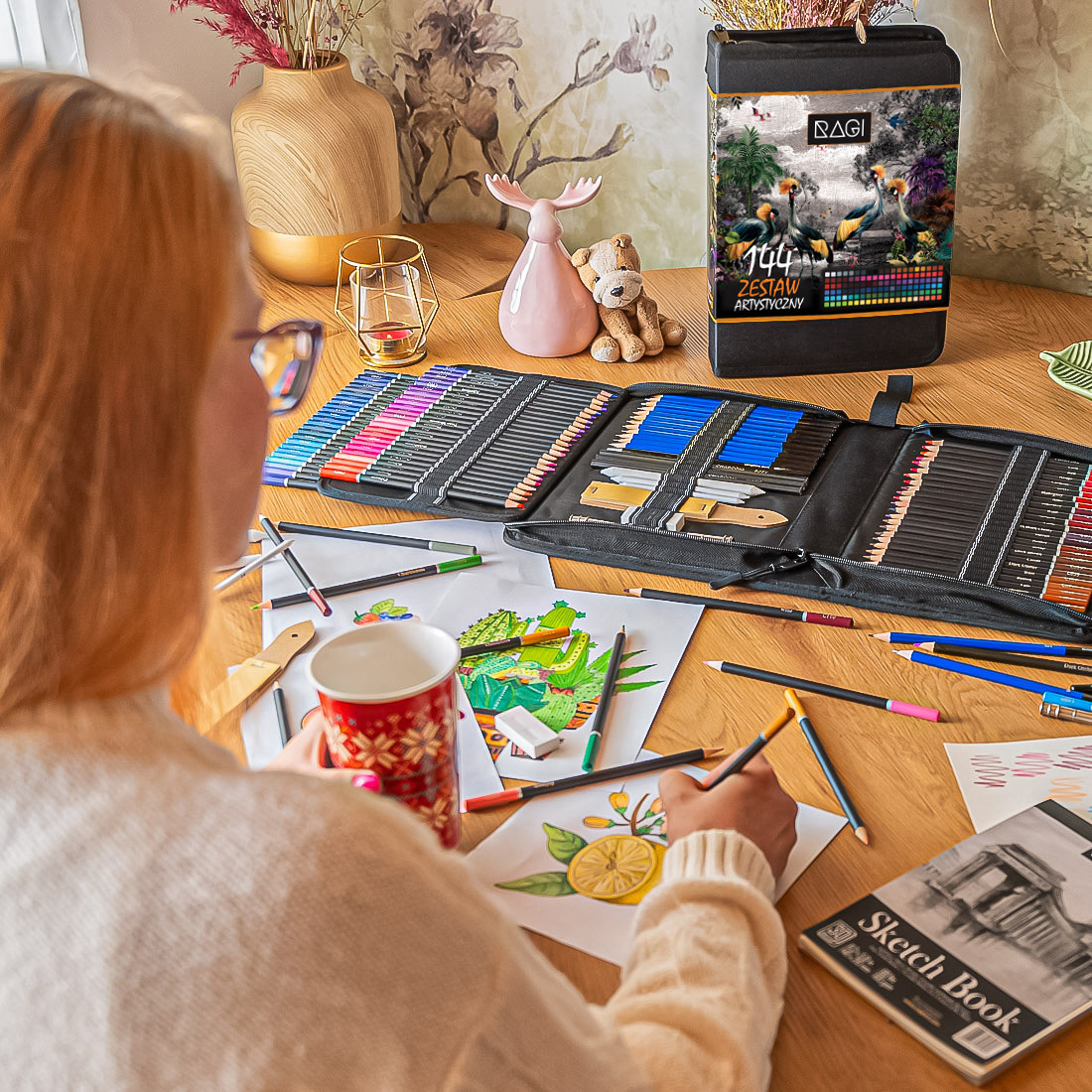 Profesjonalny Zestaw Artystyczny w Piórniku 144 Elementy pol_pl_Profesjonalny-Zestaw-Artystyczny-w-Piorniku-144-Elementy-454_6